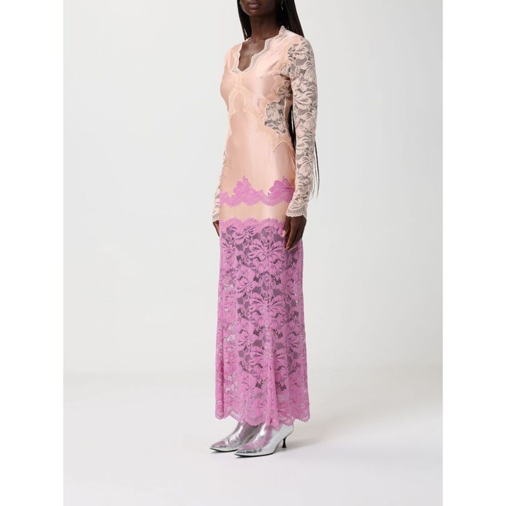 Rabanne Dress Woman Pink - Picture 3 of 4